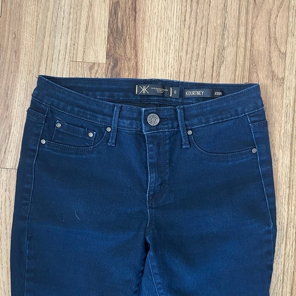 Kim Kardashian Premium Denim Kourtney Women’s Jeggings Sz 6 - Picture 2 of 7